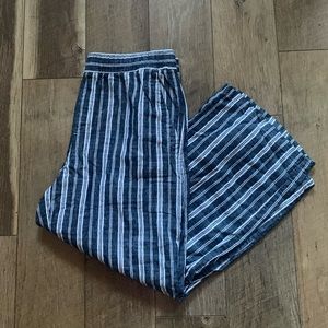 Women’s Old Navy wide leg linen pants size large